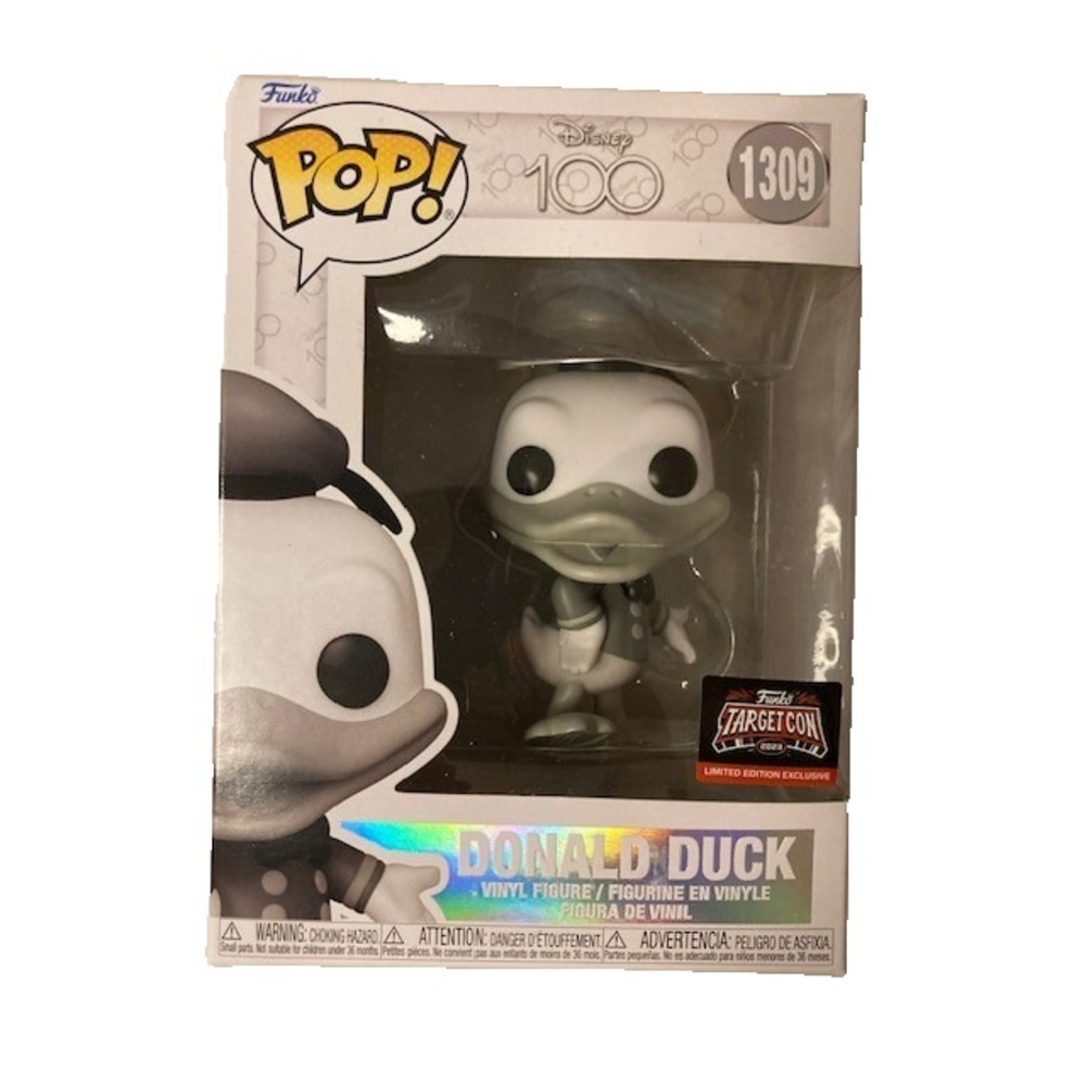Funko Pop Disney 100 Year Icons Vintage Donald Duck 1309 NEW Target Con 2023 New